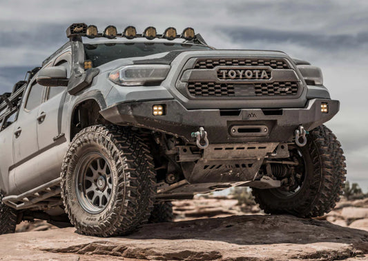 Backwoods Adventure Mods Toyota Tacoma 2016on Front Bumper without Bull Bar