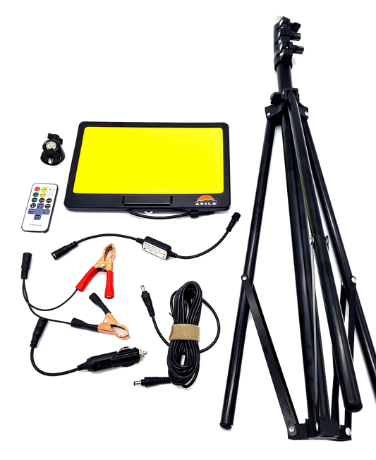 Avila Telescopic Camping LED Light with Tripod Support