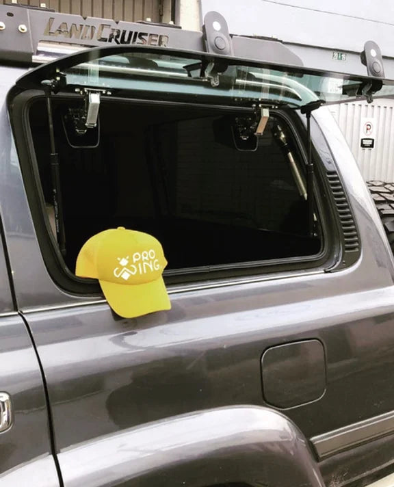 Prowingco Gullwing system window Toyota Landcruiser 80’s series
